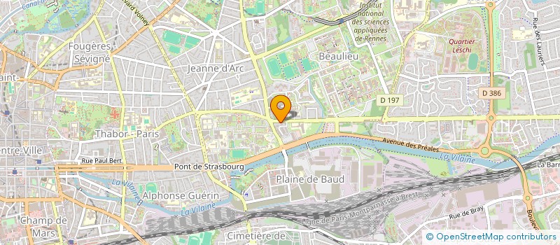 localisation de l'entreprise MONSIEUR TAHAR TAIEB KHERAFA  RENNES