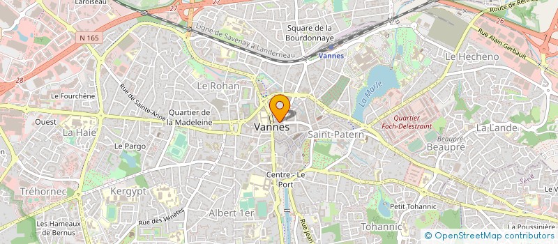 localisation de l'entreprise MONSIEUR TAHAR TATACHAK à VANNES