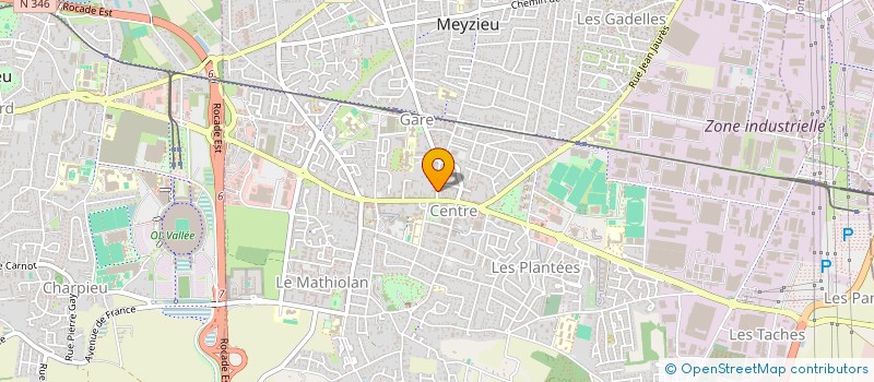 localisation de l'entreprise MONSIEUR TAHAR TOURQUI  MEYZIEU