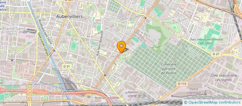 localisation de l'entreprise MONSIEUR TAHAR ZEMIHI à PANTIN