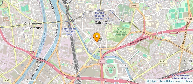 localisation de l'entreprise MONSIEUR TAHAR ZENATI à SAINT DENIS