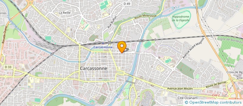 localisation de l'entreprise MONSIEUR TAHER AHMED à CARCASSONNE