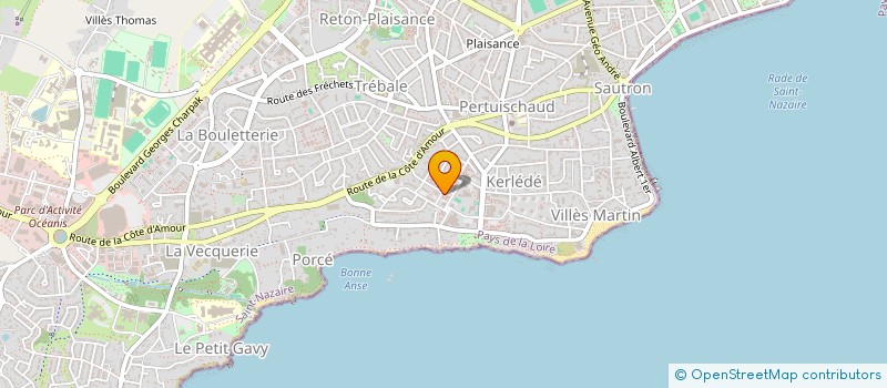 localisation de l'entreprise MONSIEUR TAHER FADUL YAGUB  SAINT-NAZAIRE