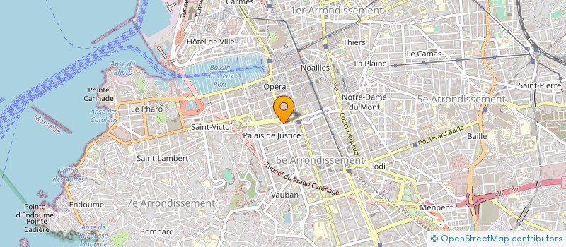 localisation de l'entreprise MONSIEUR TAHER RABIE à MARSEILLE