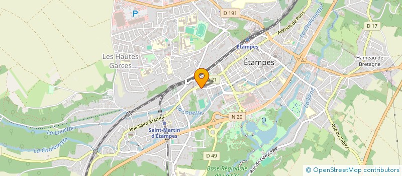 localisation de l'entreprise MONSIEUR TAHER SGHAIER  ETAMPES