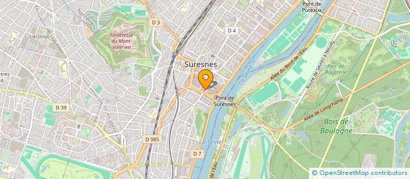 localisation de l'entreprise MONSIEUR TAHIANA RAVALASON  SURESNES