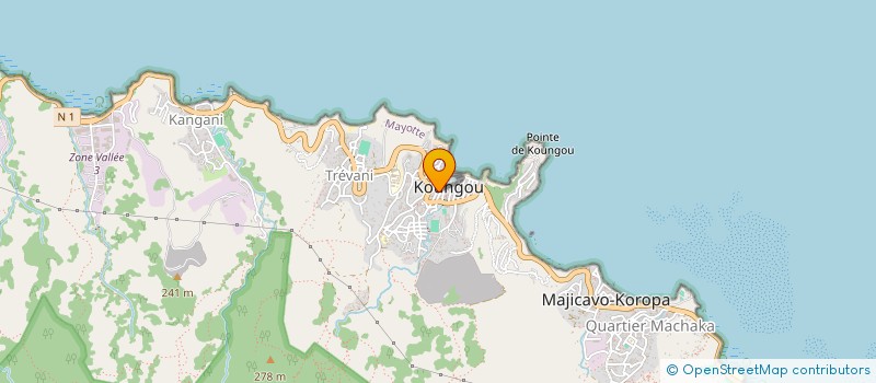 localisation de l'entreprise MONSIEUR TAHINA EUPHREM RANDRIAMANA JEAN à KOUNGOU