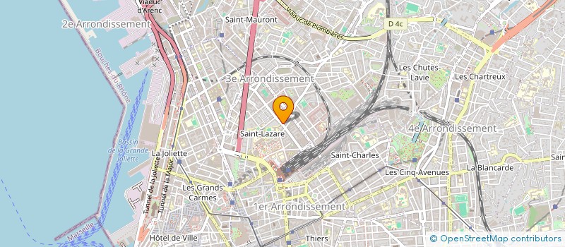 localisation de l'entreprise MONSIEUR TAHINA LAURETTE à MARSEILLE