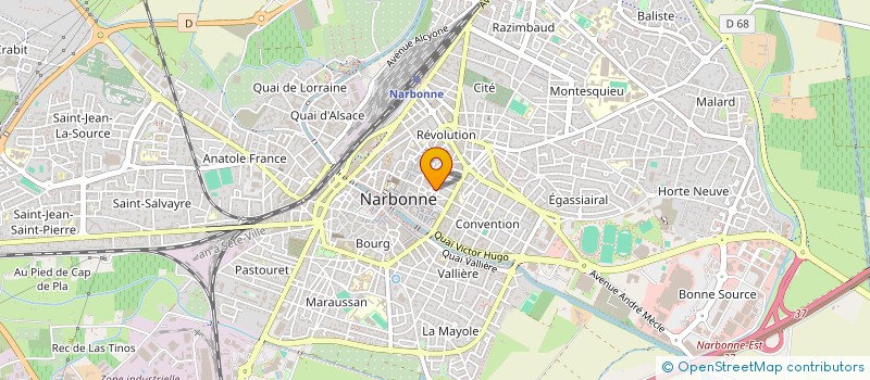 localisation de l'entreprise MONSIEUR TAHINA RAMOS à NARBONNE