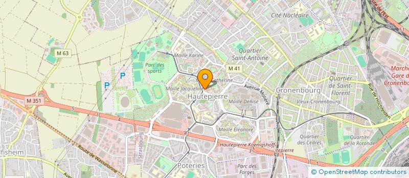 localisation de l'entreprise MONSIEUR TAHINARIJAONA RANDRIAMILANTONIRINA à STRASBOURG