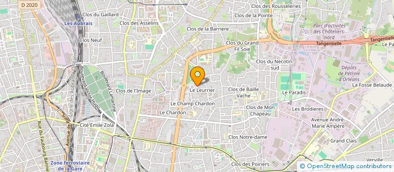 localisation de l'entreprise MONSIEUR TAHIR AFZAL à LA CHAPELLE ST MESMIN