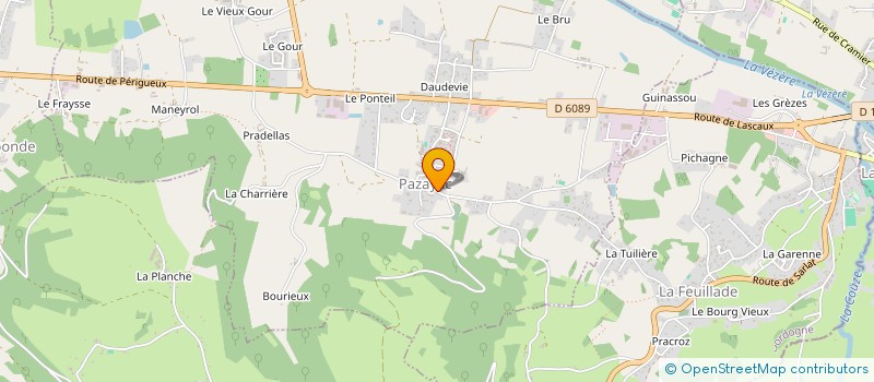 localisation de l'entreprise MONSIEUR TAHIR AK  PAZAYAC