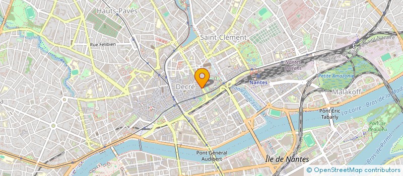 localisation de l'entreprise MONSIEUR TAHIR ATTOU à NANTES