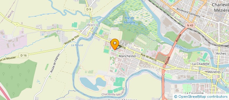 localisation de l'entreprise MONSIEUR TAHIR BAYRAKTAR  CHARLEVILLE-MEZIERES