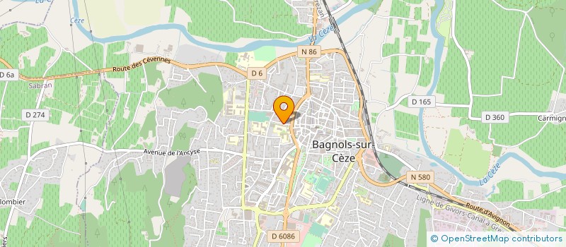 localisation de l'entreprise MONSIEUR TAHIR KARTAL  BAGNOLS-SUR-CEZE