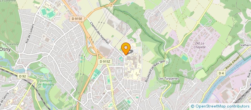 localisation de l'entreprise MONSIEUR TAHIR MAHMOOD  PONTOISE