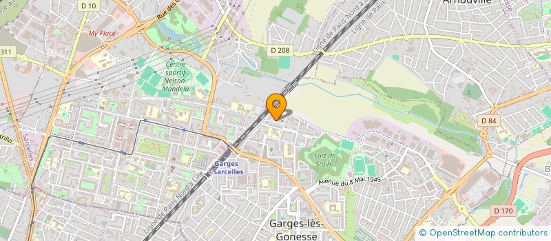 localisation de l'entreprise MONSIEUR TAHIR MAHMOOD BUTT  GARGES-LES-GONESSE