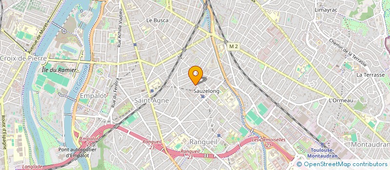 localisation de l'entreprise MONSIEUR TAHIR NASARI  TOULOUSE