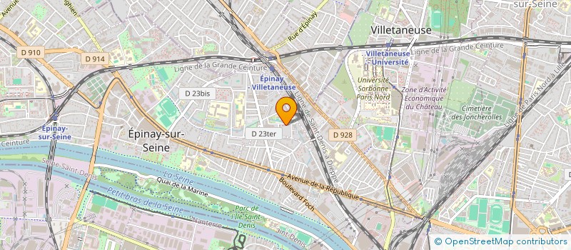localisation de l'entreprise MONSIEUR TAHIROU DIOUARE à EPINAY-SUR-SEINE