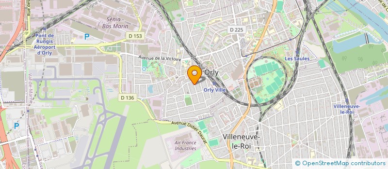 localisation de l'entreprise MONSIEUR TAHIRY RALAIMAZAVA  ORLY