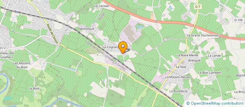 localisation de l'entreprise MONSIEUR TAHIS SALAUD  VALLET