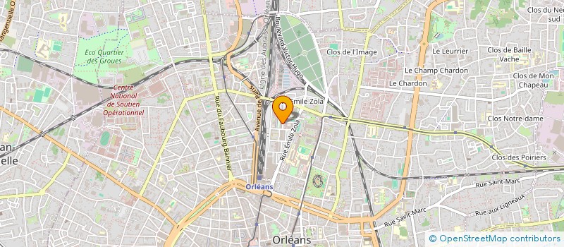 localisation de l'entreprise MONSIEUR TAHSEEN MASOOD à ORLEANS
