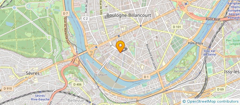 localisation de l'entreprise MONSIEUR TAIB BELAKBIR à BOULOGNE-BILLANCOURT