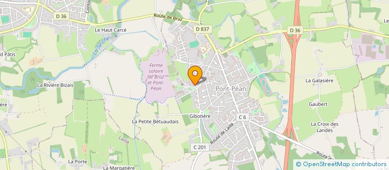 localisation de l'entreprise MONSIEUR TAIB BEN SAID  PONT-PEAN