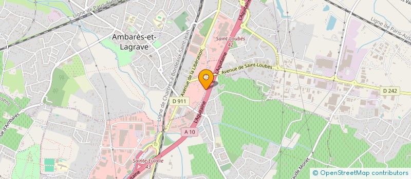 localisation de l'entreprise MONSIEUR TAIB EL AZIZI  AMBARES-ET-LAGRAVE