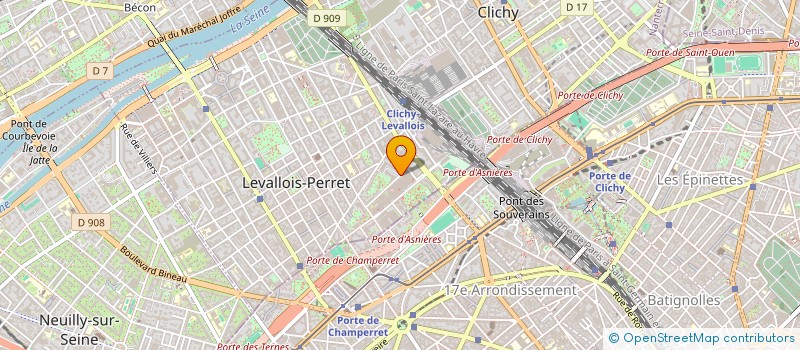 localisation de l'entreprise MONSIEUR TAIBE ARDELAN à LEVALLOIS-PERRET