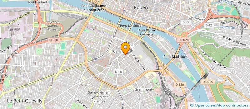 localisation de l'entreprise MONSIEUR TAIBI HAMDOUNE  ROUEN