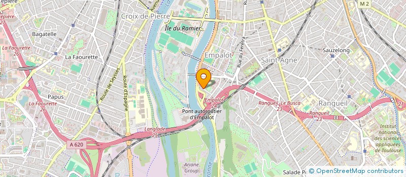 localisation de l'entreprise MONSIEUR TAIEB AMRI  TOULOUSE