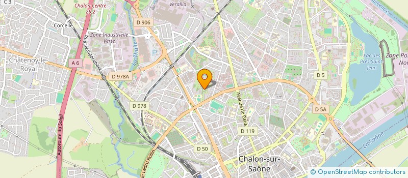 localisation de l'entreprise MONSIEUR TAIEB BELARBI  CHALON-SUR-SAONE