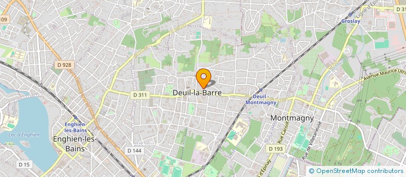 localisation de l'entreprise MONSIEUR TAIEB BEN THABET à DEUIL-LA-BARRE