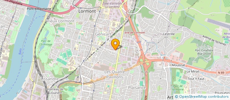 localisation de l'entreprise MONSIEUR TAIEB BENYOUCEF  MERIGNAC