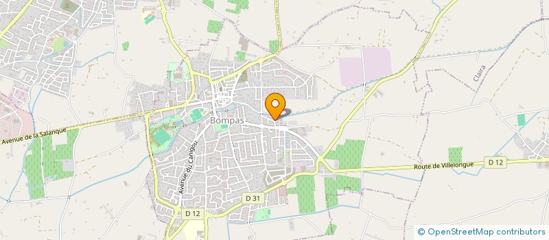 localisation de l'entreprise MONSIEUR TAIEB CHOUGRANI  BOMPAS