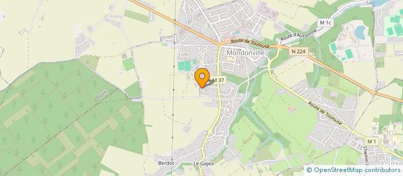 localisation de l'entreprise MONSIEUR TAIEB FARTAS  MONDONVILLE