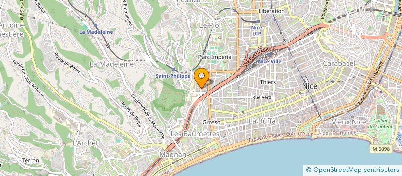 localisation de l'entreprise MONSIEUR TAIEB GUEBLAOUI  NICE