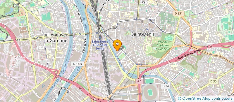 localisation de l'entreprise MONSIEUR TAIEB HATHROUBI  SAINT-DENIS