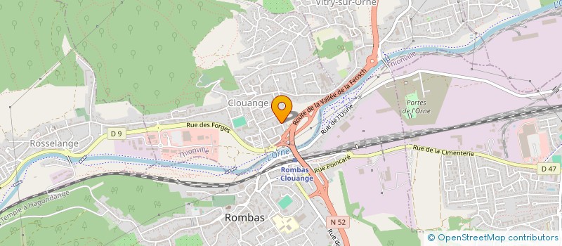 localisation de l'entreprise MONSIEUR TAIEB HNID  CLOUANGE