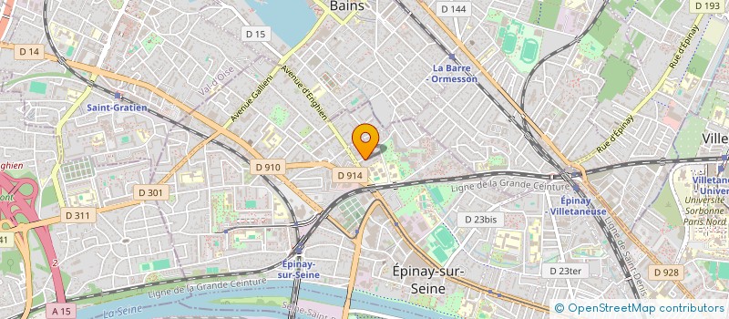 localisation de l'entreprise MONSIEUR TAIEB M'HIRI à SAINT-OUEN-SUR-SEINE