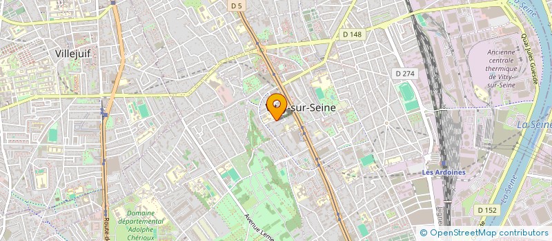 localisation de l'entreprise MONSIEUR TAIEB OSMANI à VITRY-SUR-SEINE