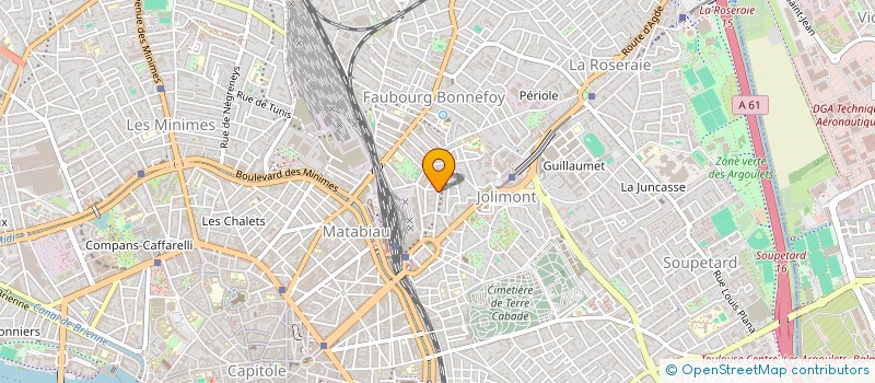localisation de l'entreprise MONSIEUR TAIGA MARTIN à TOULOUSE