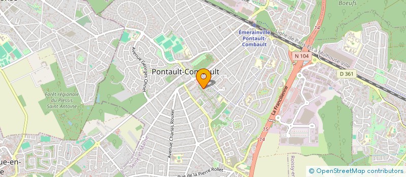 localisation de l'entreprise MONSIEUR TAIRICK MOZER à PONTAULT-COMBAULT