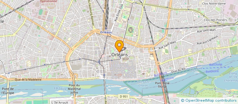 localisation de l'entreprise MONSIEUR TAISON METBACH à ORLEANS