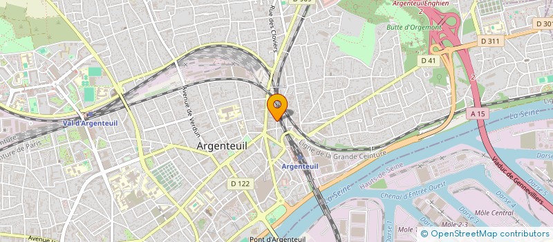 localisation de l'entreprise MONSIEUR TAIYAB SHEIKH IQBAL  ARGENTEUIL