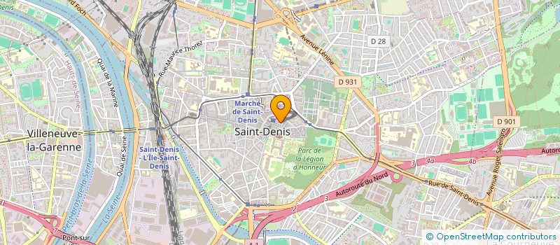 localisation de l'entreprise MONSIEUR TAJ UDDIN  DUGNY