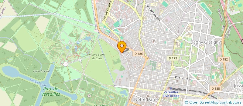 localisation de l'entreprise MONSIEUR TAJUDDIN ZADRAN à VERSAILLES