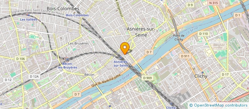 localisation de l'entreprise MONSIEUR TAK TANG à ASNIERES-SUR-SEINE