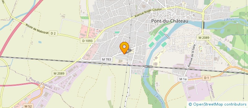 localisation de l'entreprise MONSIEUR TAKEHIRO MIZUTANI  PONT-DU-CHATEAU